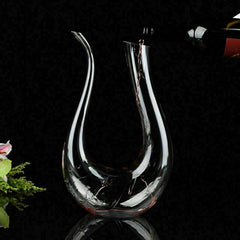 Crystal U-shaped 1500ml Decanter