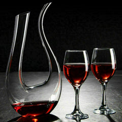 Crystal U-shaped 1500ml Decanter