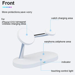 3 in 1 Wireless Magnetic Charger Stand